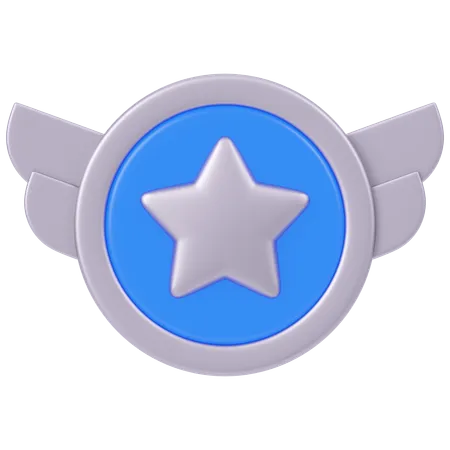 Badge  3D Icon