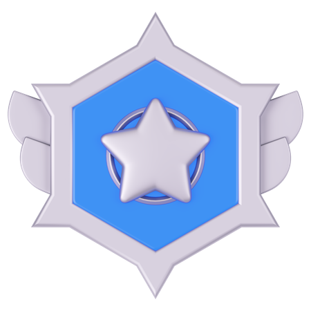 Badge  3D Icon