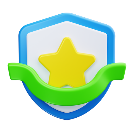 Badge  3D Icon