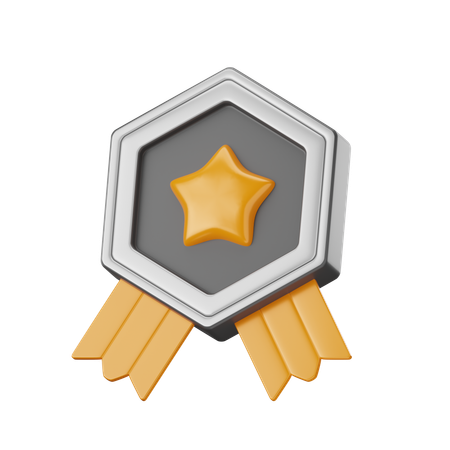 Badge  3D Icon