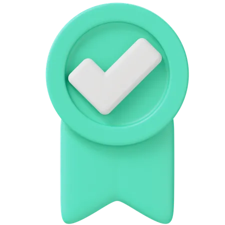 Badge  3D Icon