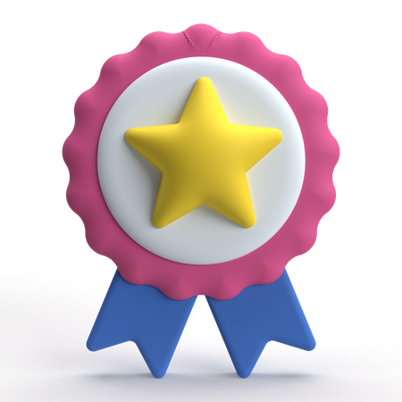 Badge  3D Icon
