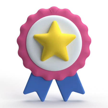 Badge  3D Icon