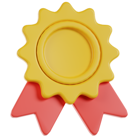 Badge  3D Icon