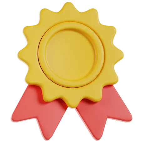 Badge  3D Icon