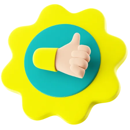 Badge  3D Icon