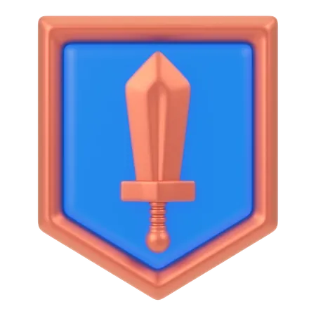 Badge 17  3D Icon