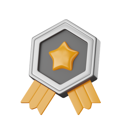 Badge  3D Icon