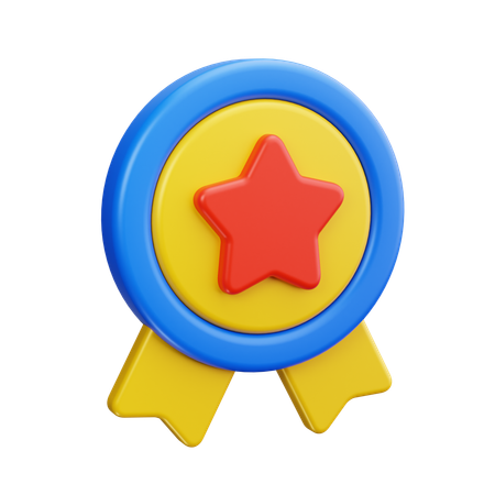 Badge  3D Icon