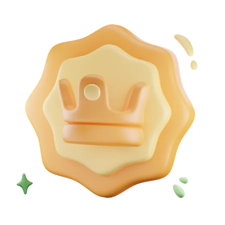 Badge  3D Icon