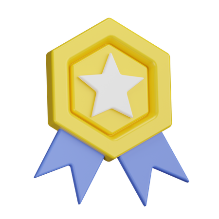 Badge  3D Icon