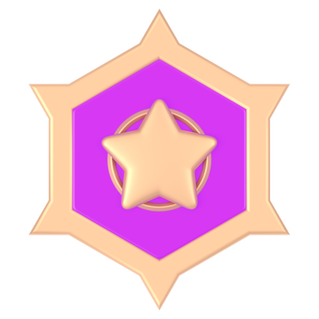 Badge  3D Icon