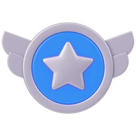 Badge  3D Icon