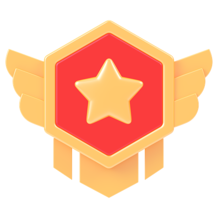 Badge  3D Icon