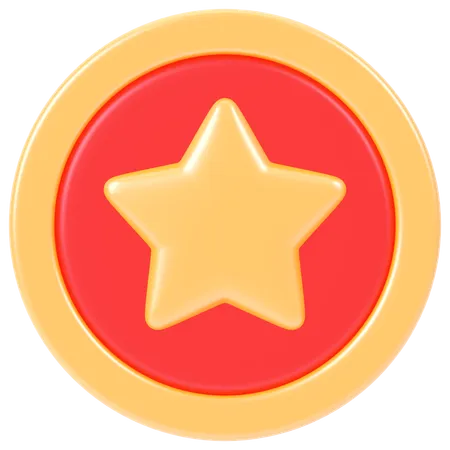 Badge  3D Icon