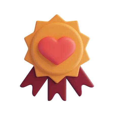 Badge  3D Icon