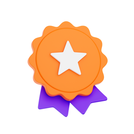 Badge  3D Icon