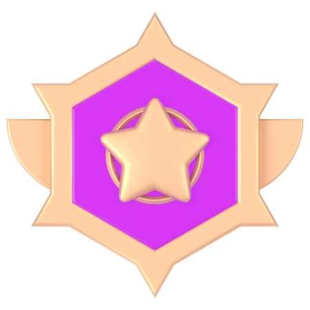 Badge  3D Icon