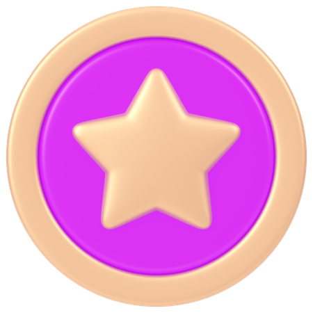 Badge  3D Icon