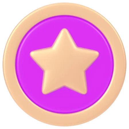 Badge  3D Icon