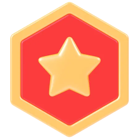 Badge  3D Icon