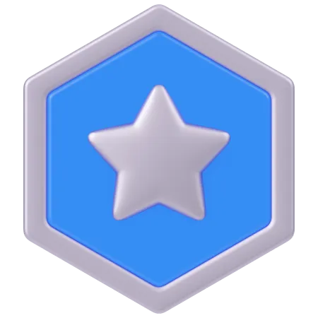 Badge  3D Icon