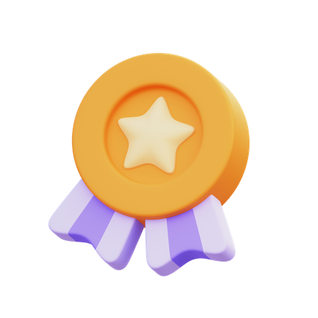 Badge  3D Icon