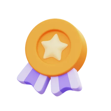 Badge  3D Icon