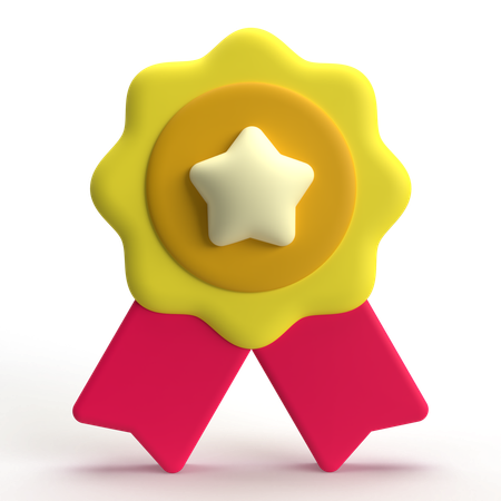 Badge  3D Icon