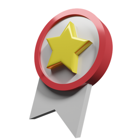 Badge  3D Icon