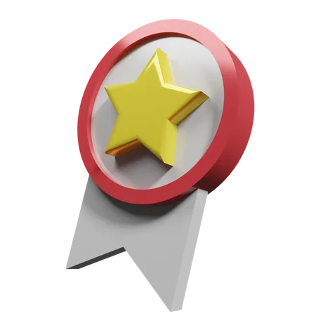 Badge  3D Icon