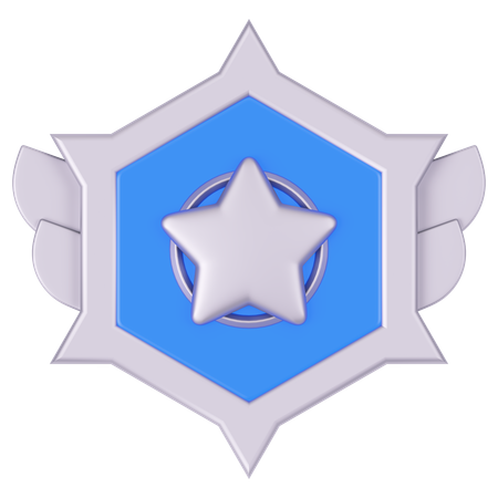 Badge  3D Icon