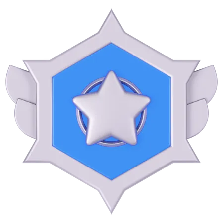 Badge  3D Icon