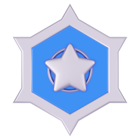 Badge  3D Icon