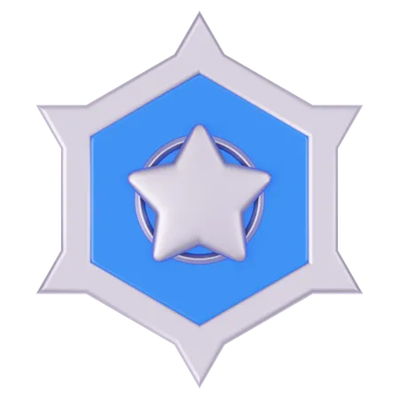 Badge  3D Icon