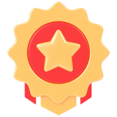 Badge  3D Icon