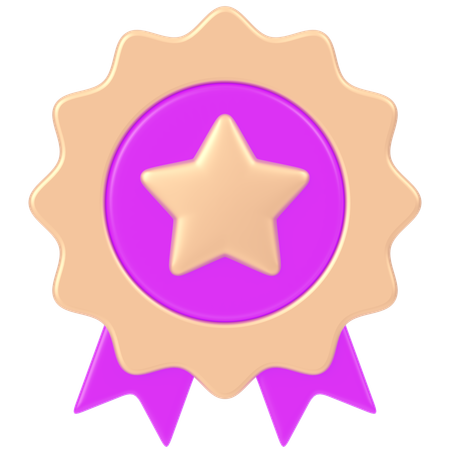 Badge  3D Icon