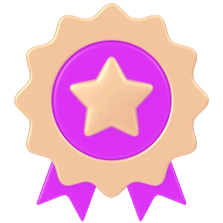 Badge  3D Icon