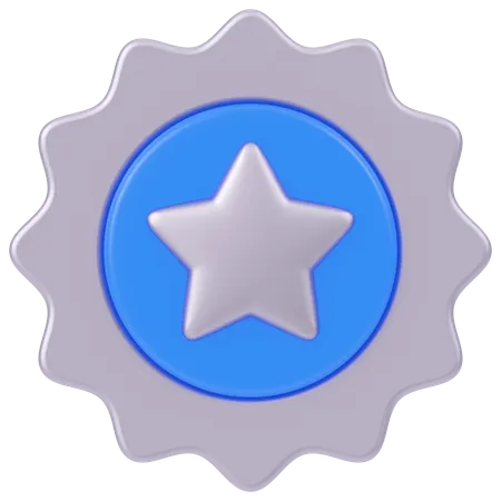 Badge  3D Icon