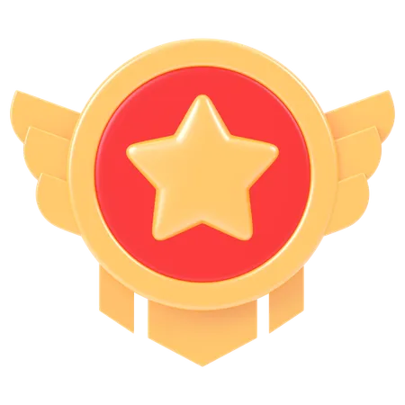 Badge  3D Icon