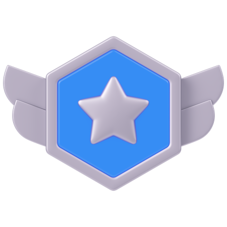 Badge  3D Icon