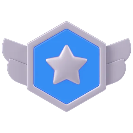 Badge  3D Icon