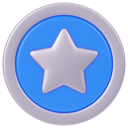 Badge  3D Icon