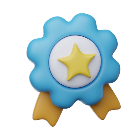 Badge  3D Icon