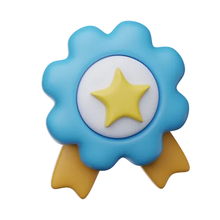 Badge  3D Icon