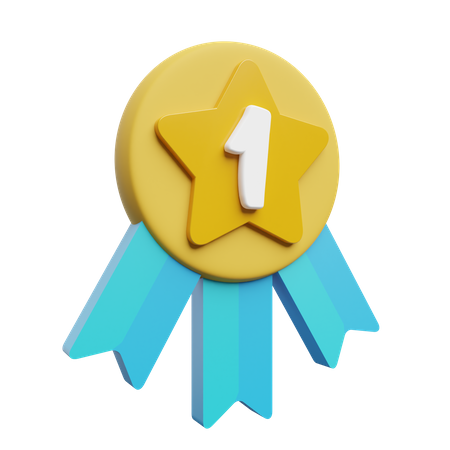 Badge  3D Icon