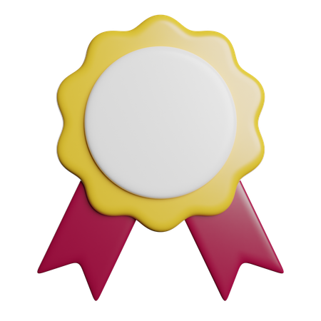 Badge  3D Icon