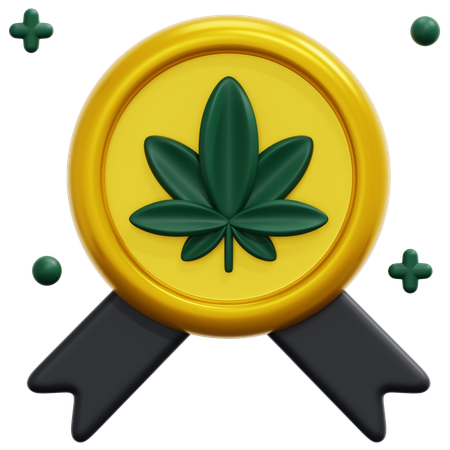 Badge  3D Icon