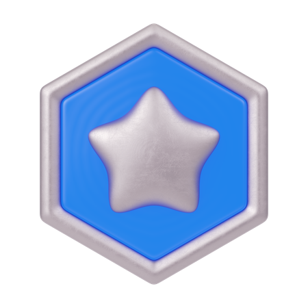 Badge  3D Icon