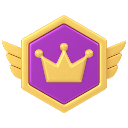 Badge  3D Icon